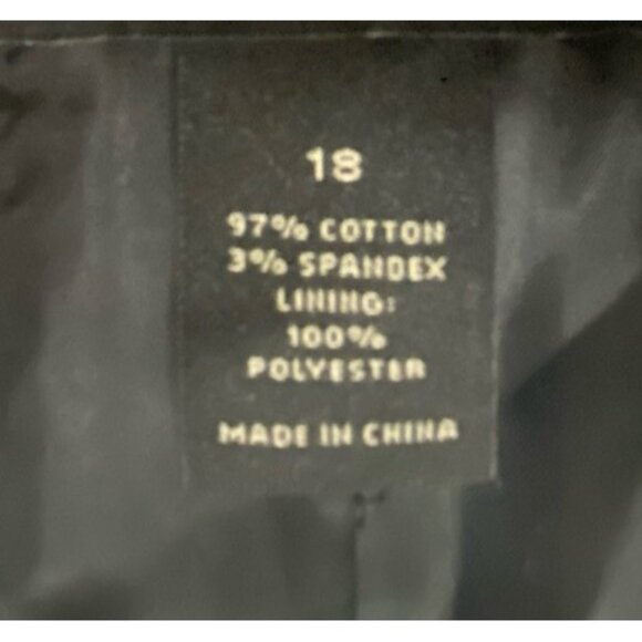 Lane Bryant Size 18 Jacket Zebra Pattern Coat 3/4 Sleeve Double Breasted - Picture 9 of 13